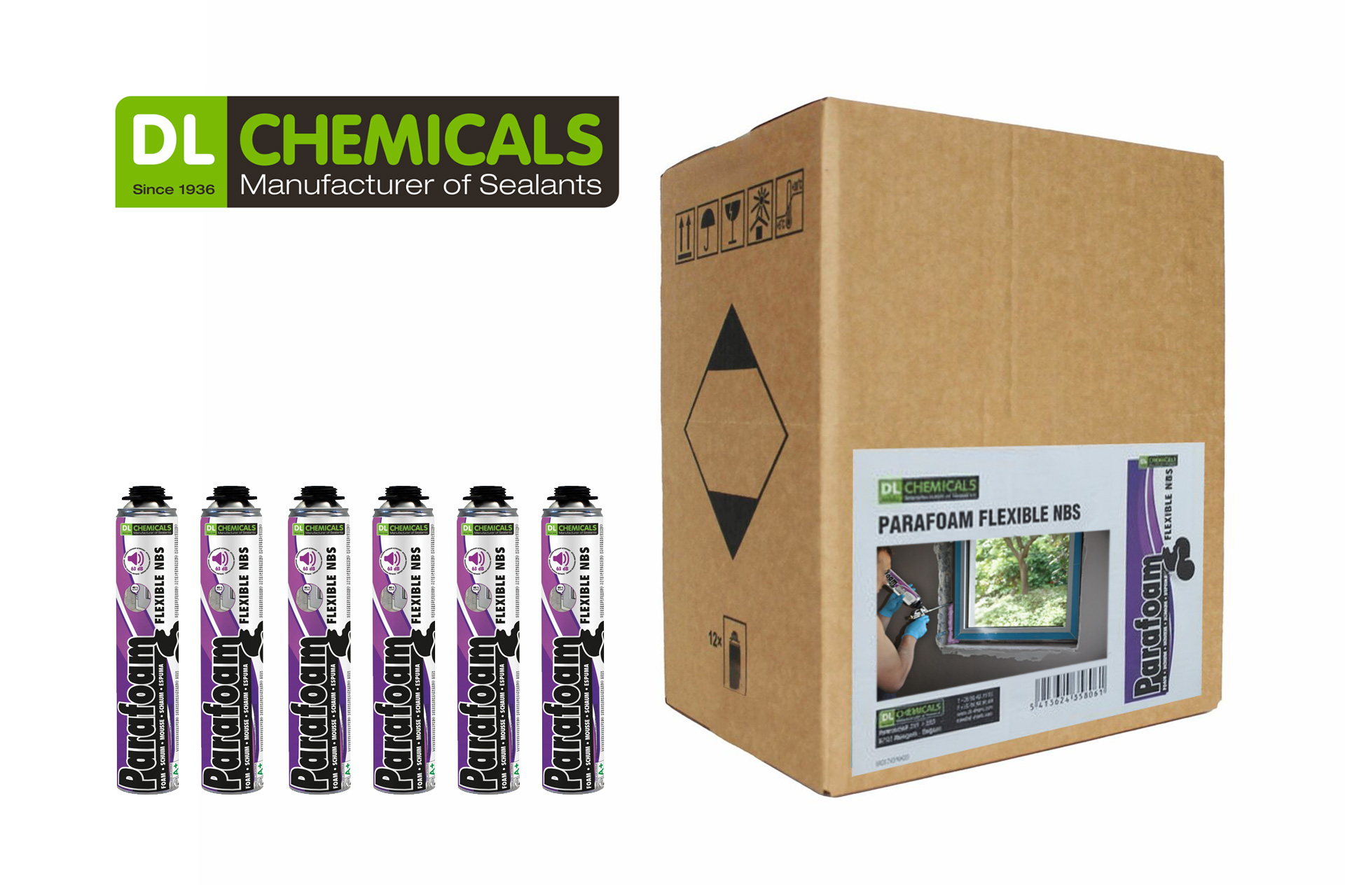 Parafoam Flexible NBS 6x 750 ML