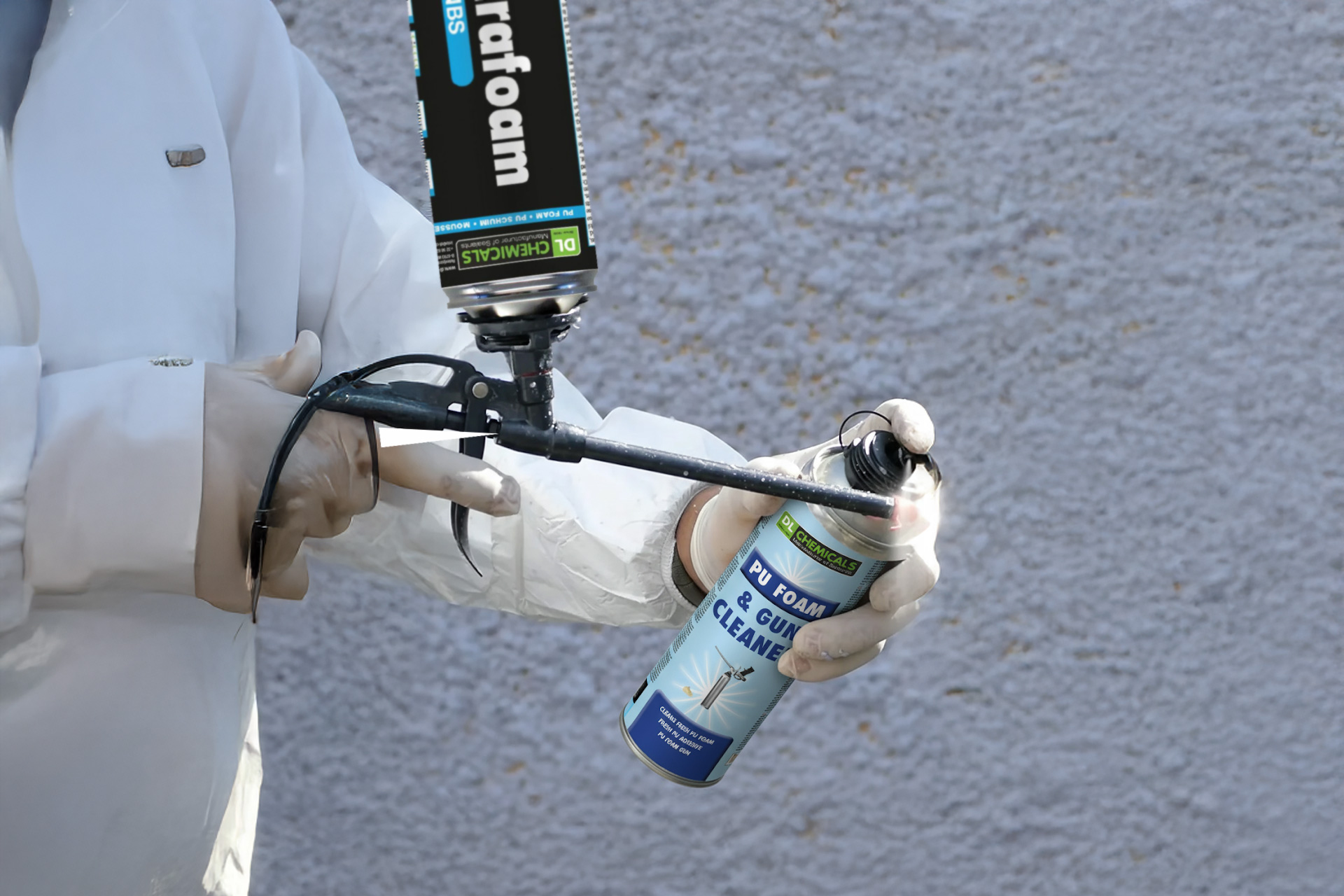 PU Foam and Gun Cleaner 12x 750 ML - Afbeelding 2