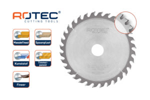 Rotec HM zaagblad voor handmachines Ø216x30x48