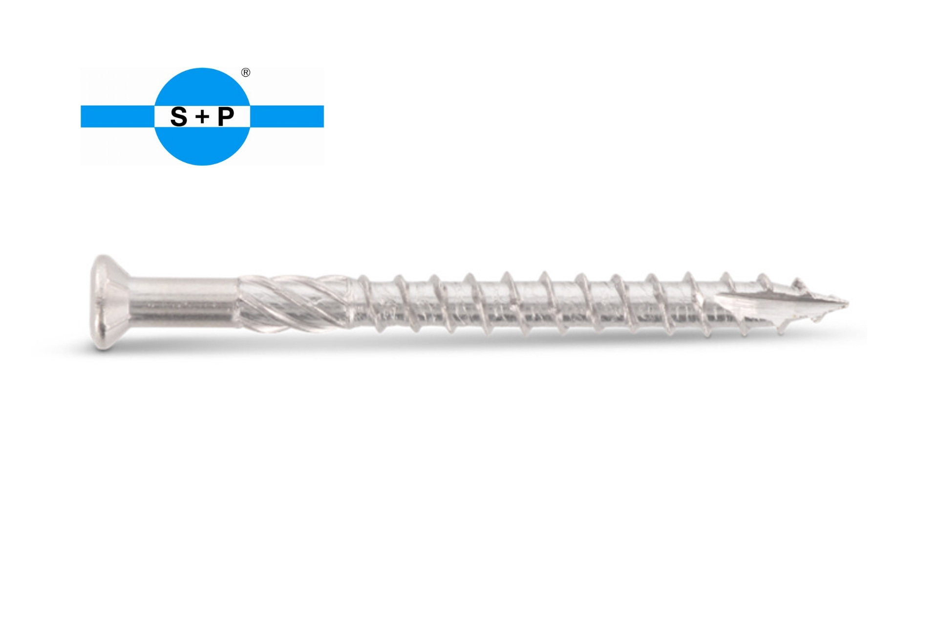 Terrasschroef T-Drill 5,0X60/39mm, RSD Verzinkte Kop, Snijpunt TX25 - 100 stuks - Afbeelding 2