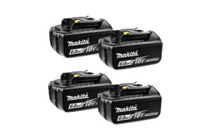 Makita BL1860B 18V Li-ion accu - 6.0Ah set á 4 stuks